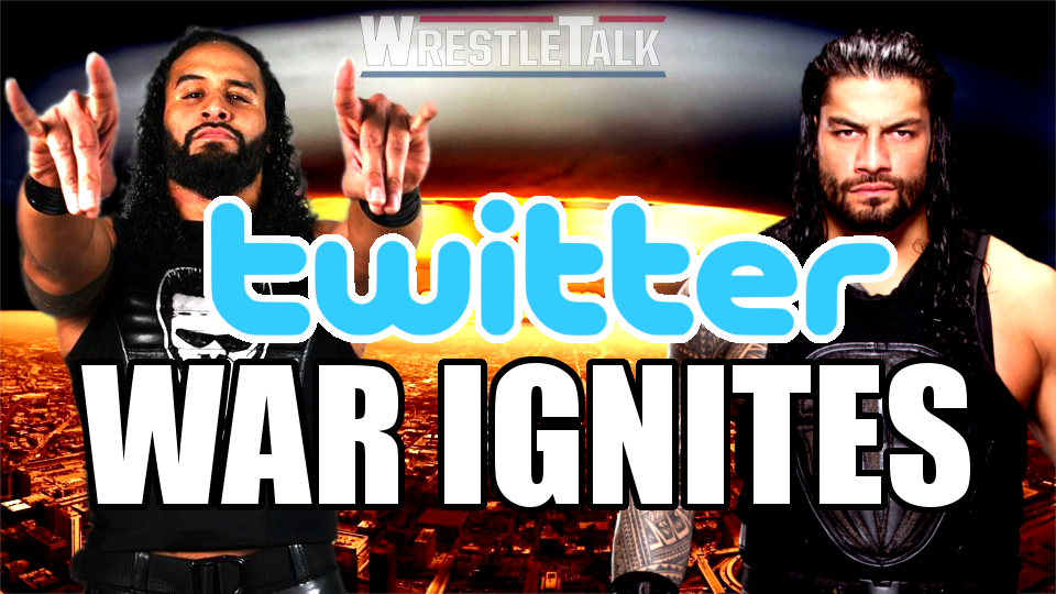 Roman Reigns vs. Tama Tonga – Twitter Wars
