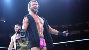 WWE's Dolph Ziggler Backstage At AEW Dynamite
