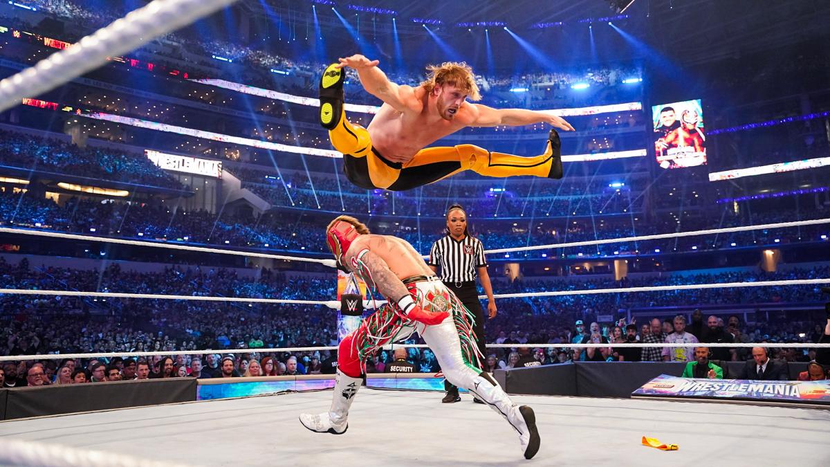 Logan Paul Says He Didn’t Practice Any Of His WrestleMania Moves