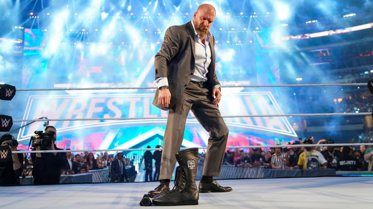 Triple H Appears On WrestleMania 38 Sunday