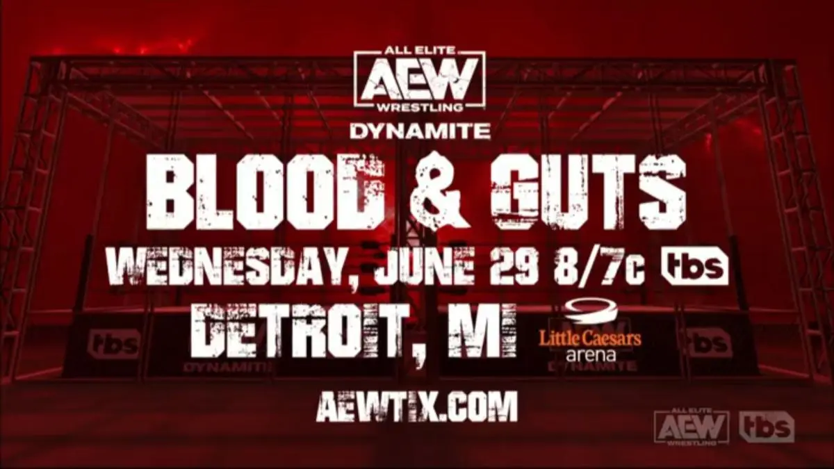 LIVE RESULTS – AEW Dynamite Blood & Guts – June 29, 2022