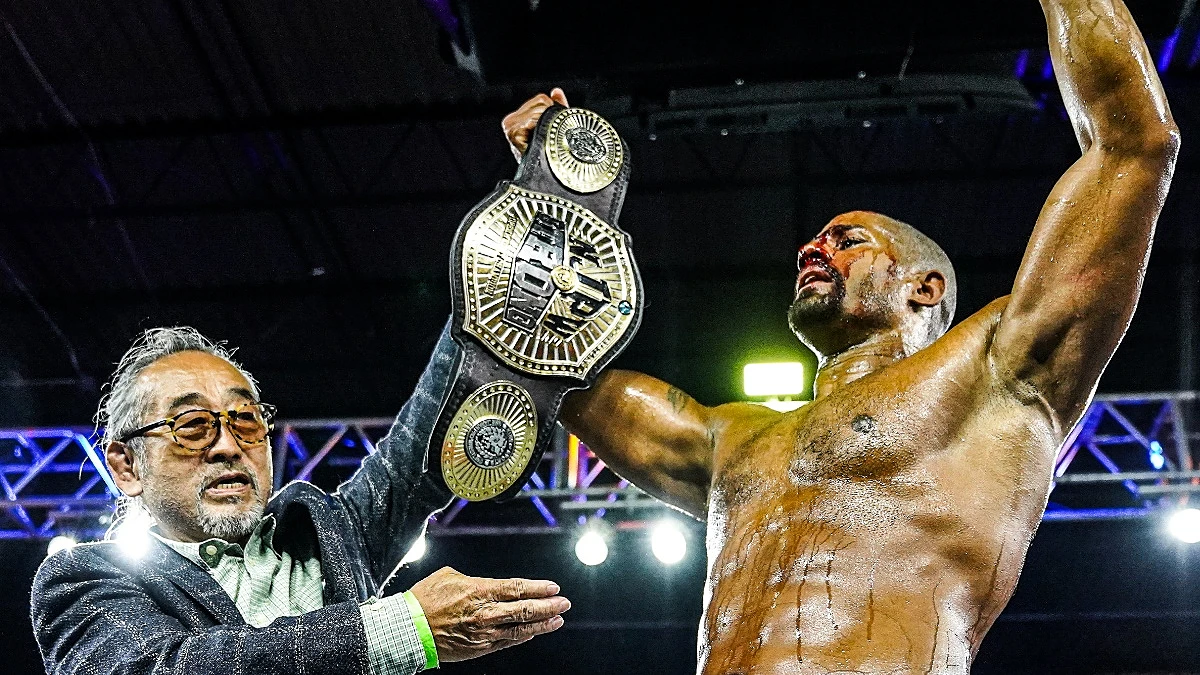 Fred Rosser Wins NJPW STRONG Openweight Championship