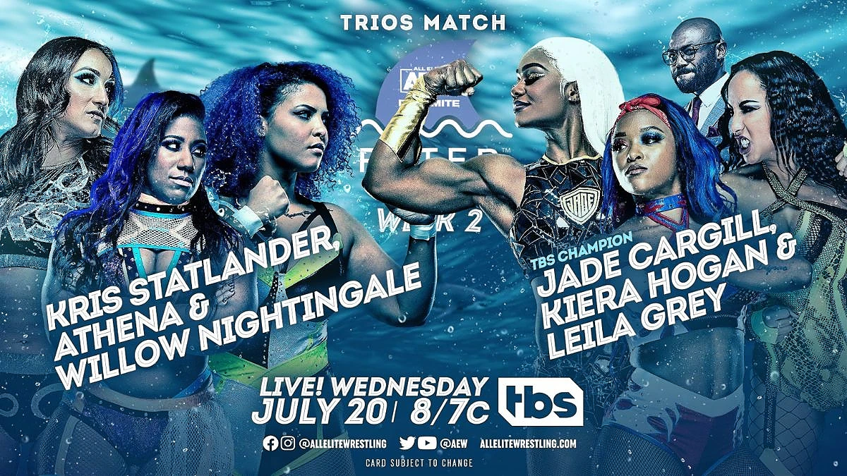 Huge Trios Match Set For AEW Fyter Fest Week Two