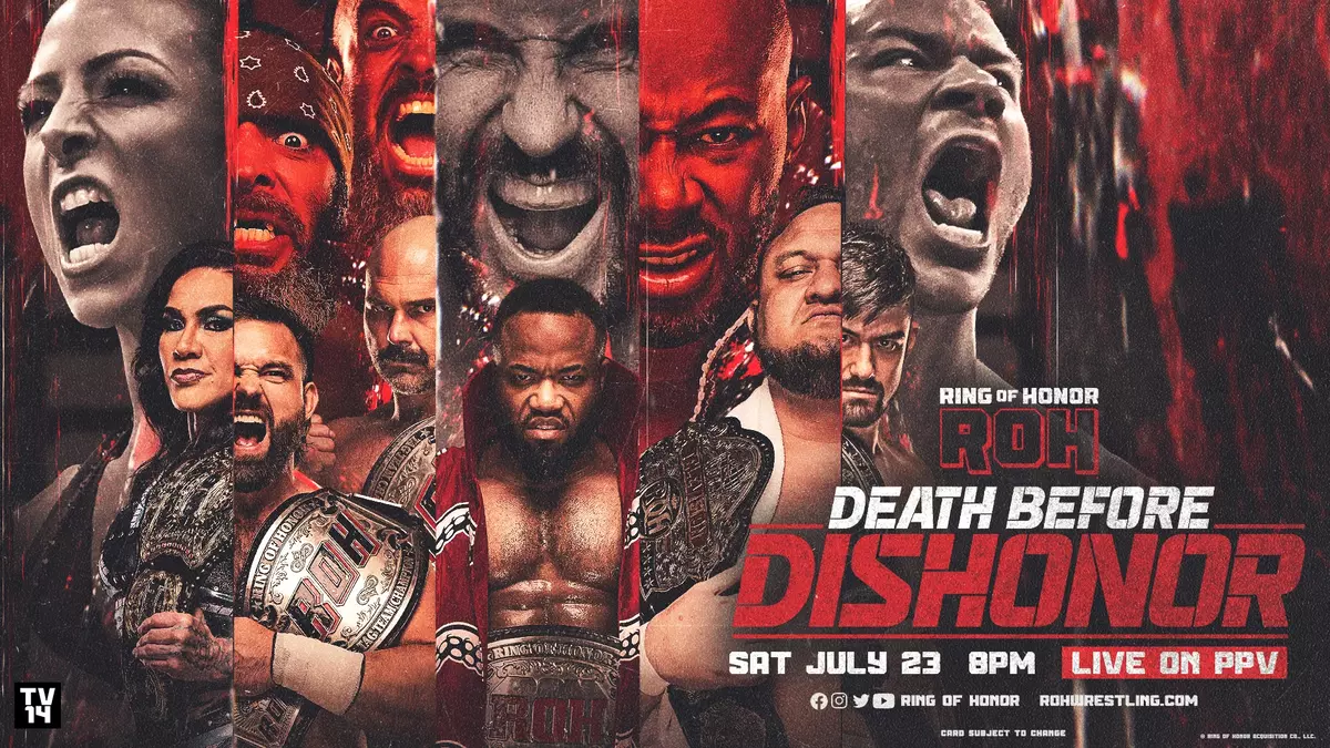 ROH Confirms Updated Card For Death Before Dishonor Pay-Per-View