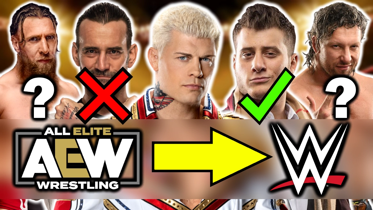 Ranking Every AEW Star’s Chance Of Joining WWE