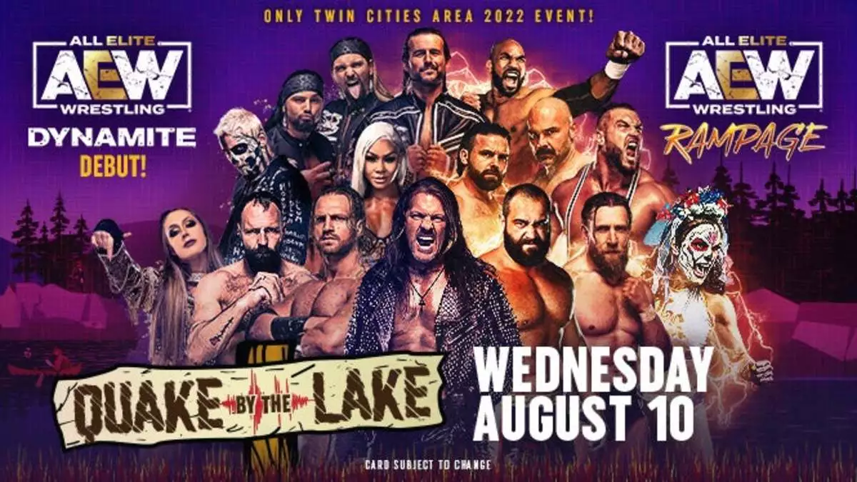 More Matches Announced For AEW Dynamite Quake By The Lake
