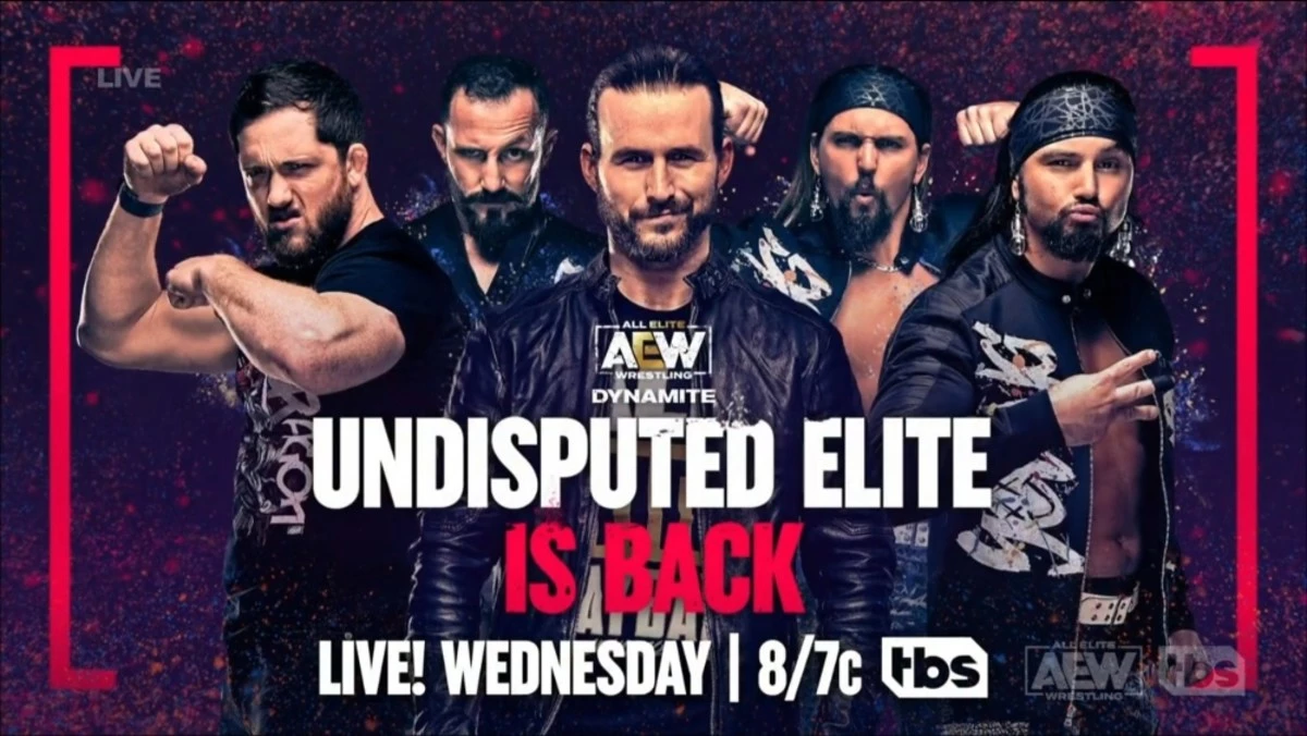 Undisputed Elite Return To AEW Dynamite August 3