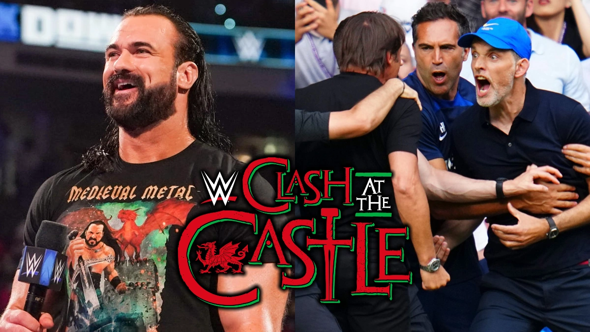 Drew McIntyre Jokes About Antonio Conte & Thomas Tuchel Wrestling At Clash At The Castle