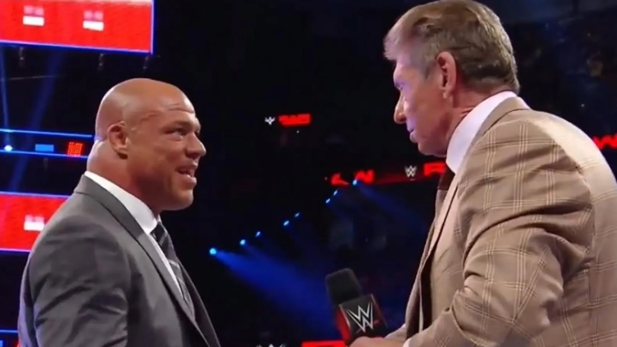Kurt Angle Is Disappointed He Never Wrestled Vince McMahon