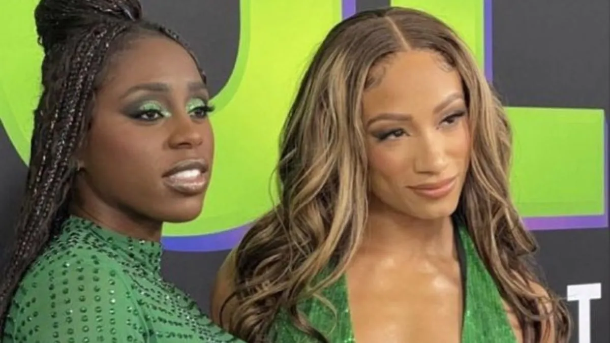 Sasha Banks and Naomi are back together, hitting a Hollywood red carpet for...